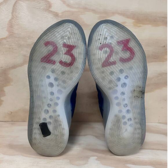 Nike - KD- ID Zoom ETW 23 - Sneakers - Blue/Red - Kids Big- 6 - BQ7697-991 - Picture 8 of 9